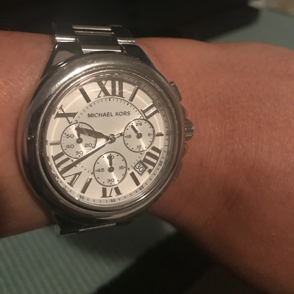 Michael Kors silver watch